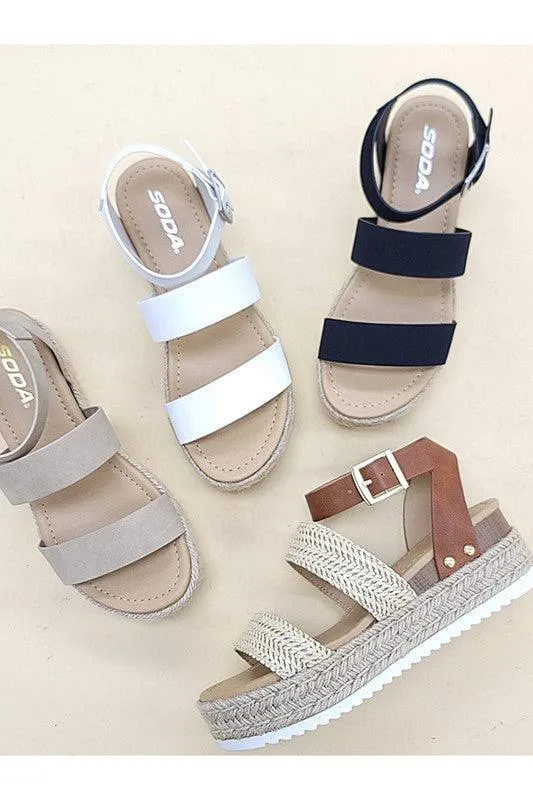 LIDIA ESPADRILLE SANDALS