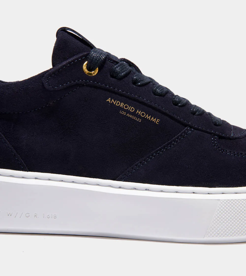 Manhattan | Navy Suede AHP241-31