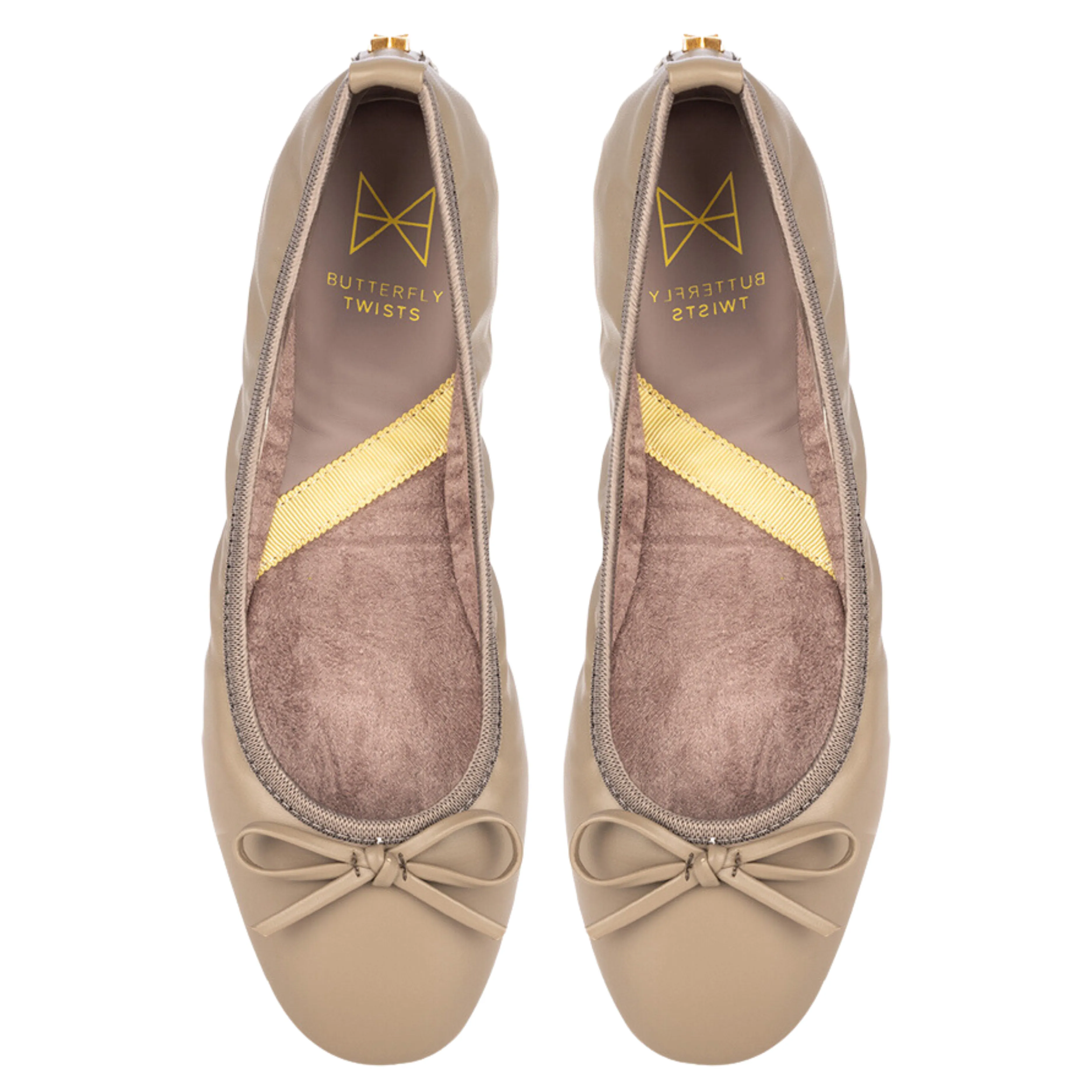 MELISSA Ballet Flat Shoes - Taupe