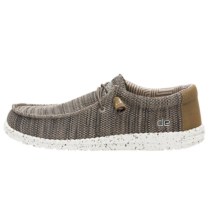 Men's Hey Dude Wally Sox in Brown