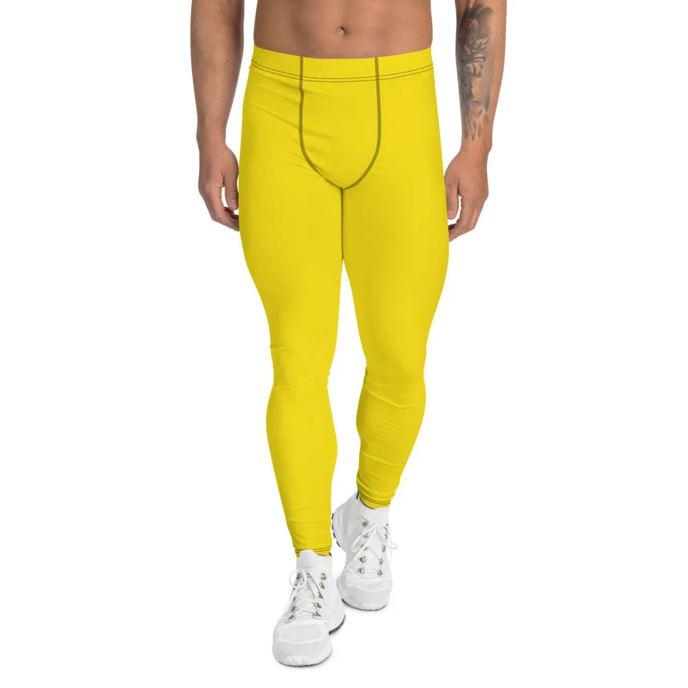 Mens Kill Bill and Game of Death Inspired Athletic Leggings: Perfect for Running, Gym, BJJ, and MMA