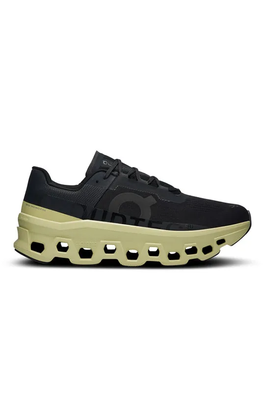 Men's On Running Cloudmonster Black Acacia Trainers