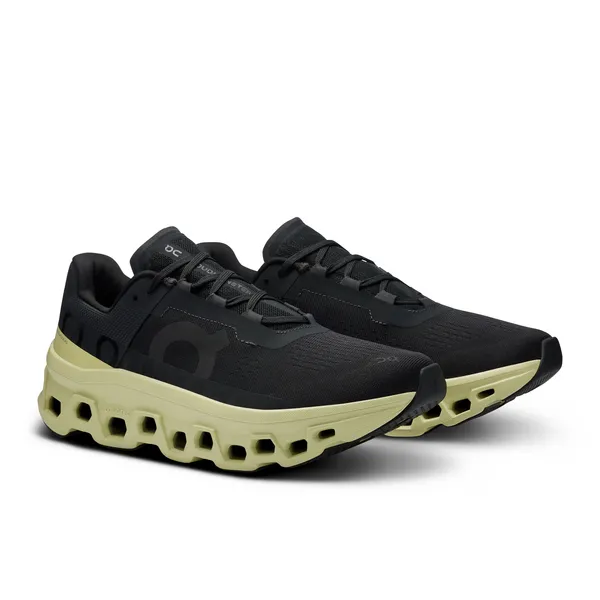 Men's On Running Cloudmonster Black Acacia Trainers