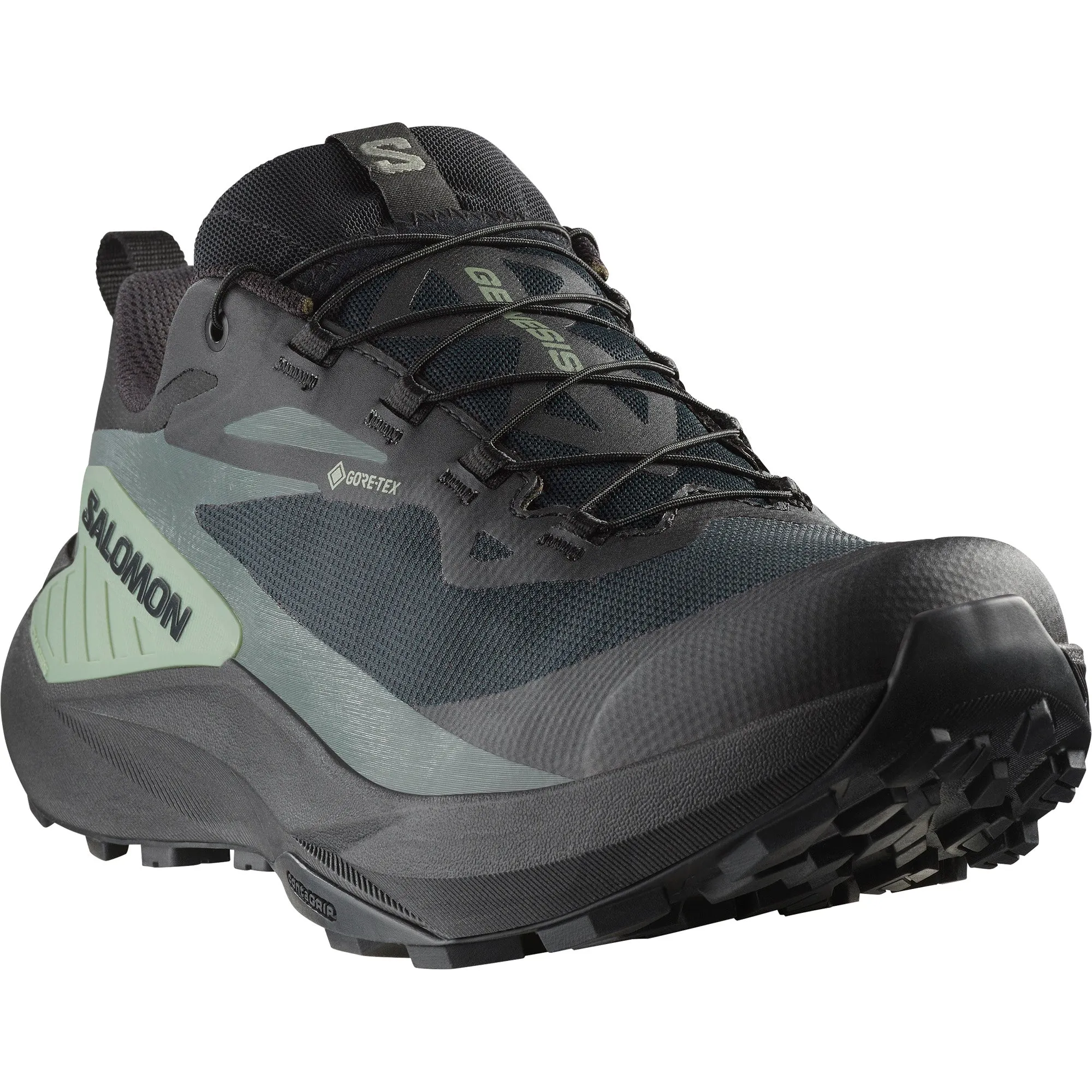 Men's Salomon Genesis GTX Black Trainers