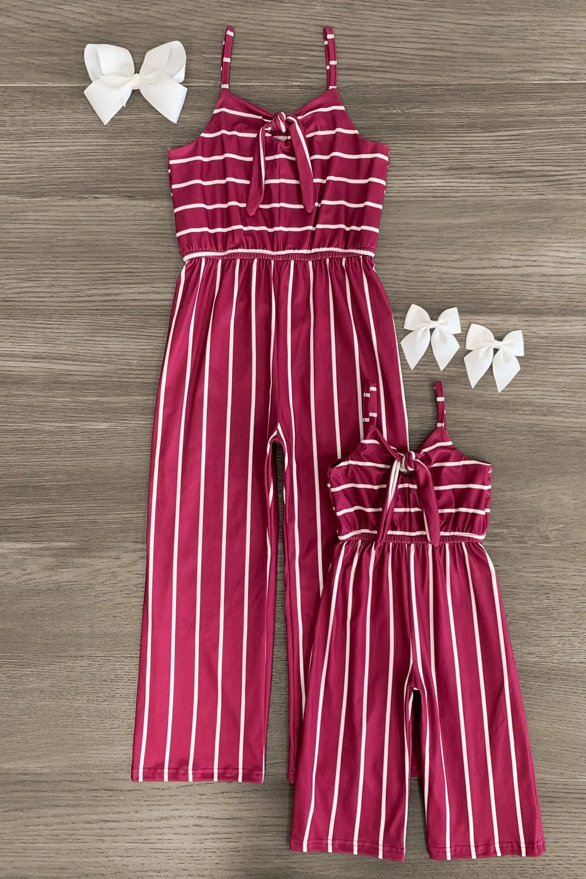 Mom & Me - Stripe Jumpsuit