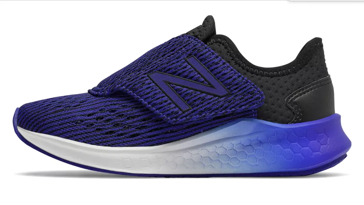 New Balance Black/UV Blue Fresh Foam Fast Children's Sneaker