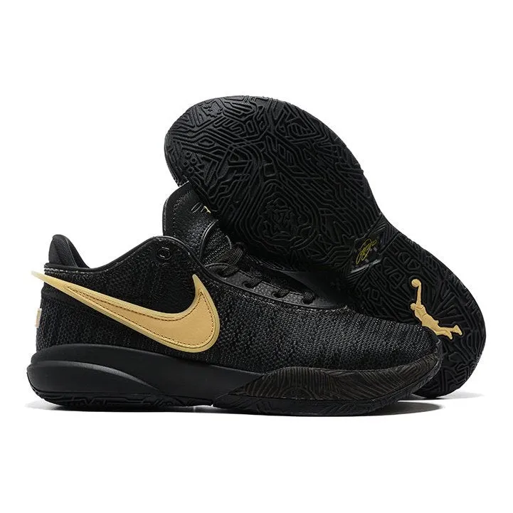 NIKE LEBRON 20 x BLACK GOLD