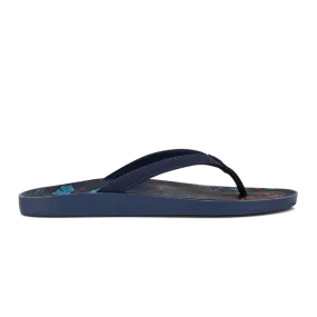 Olukai "Puawe" Midnight Navy/Barrier Reef Women's Beach Sandals