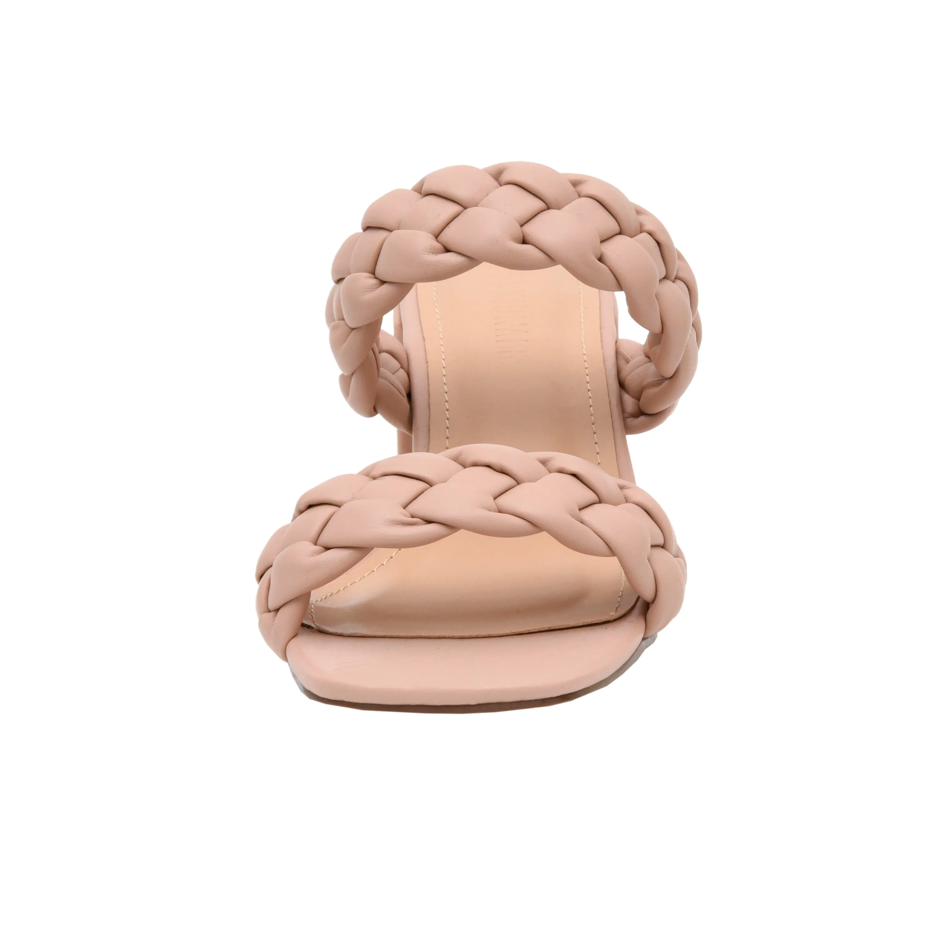 Onyx Braided Heel Sandal