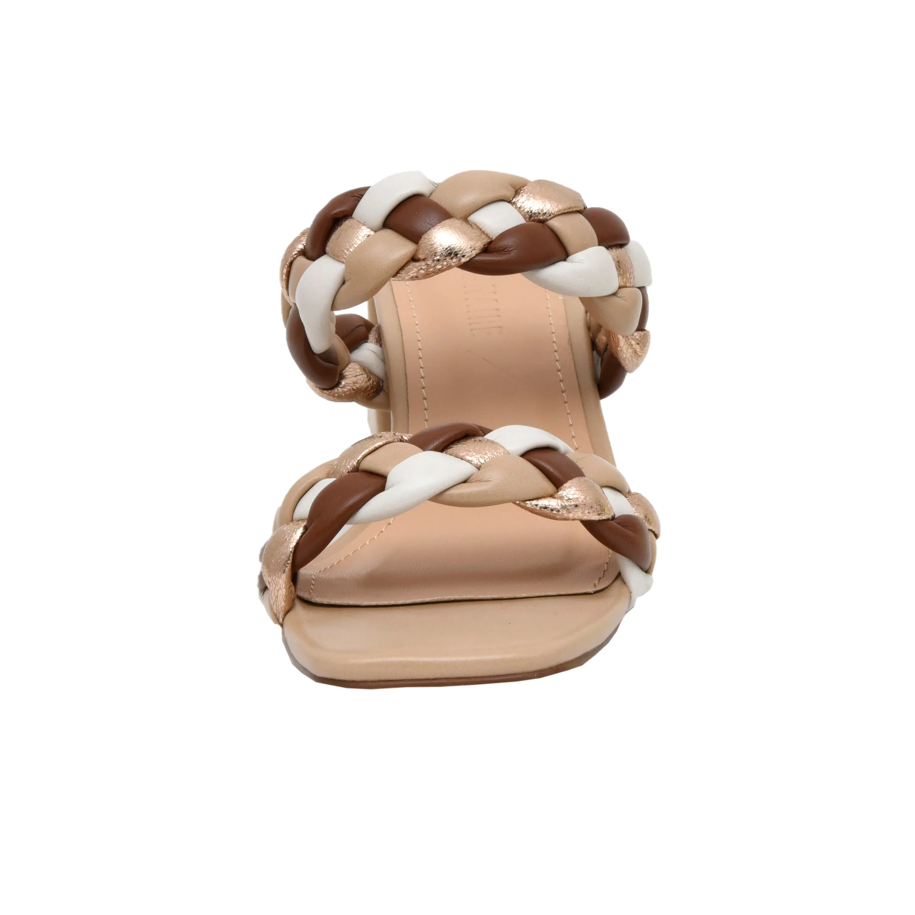 Onyx Braided Heel Sandal