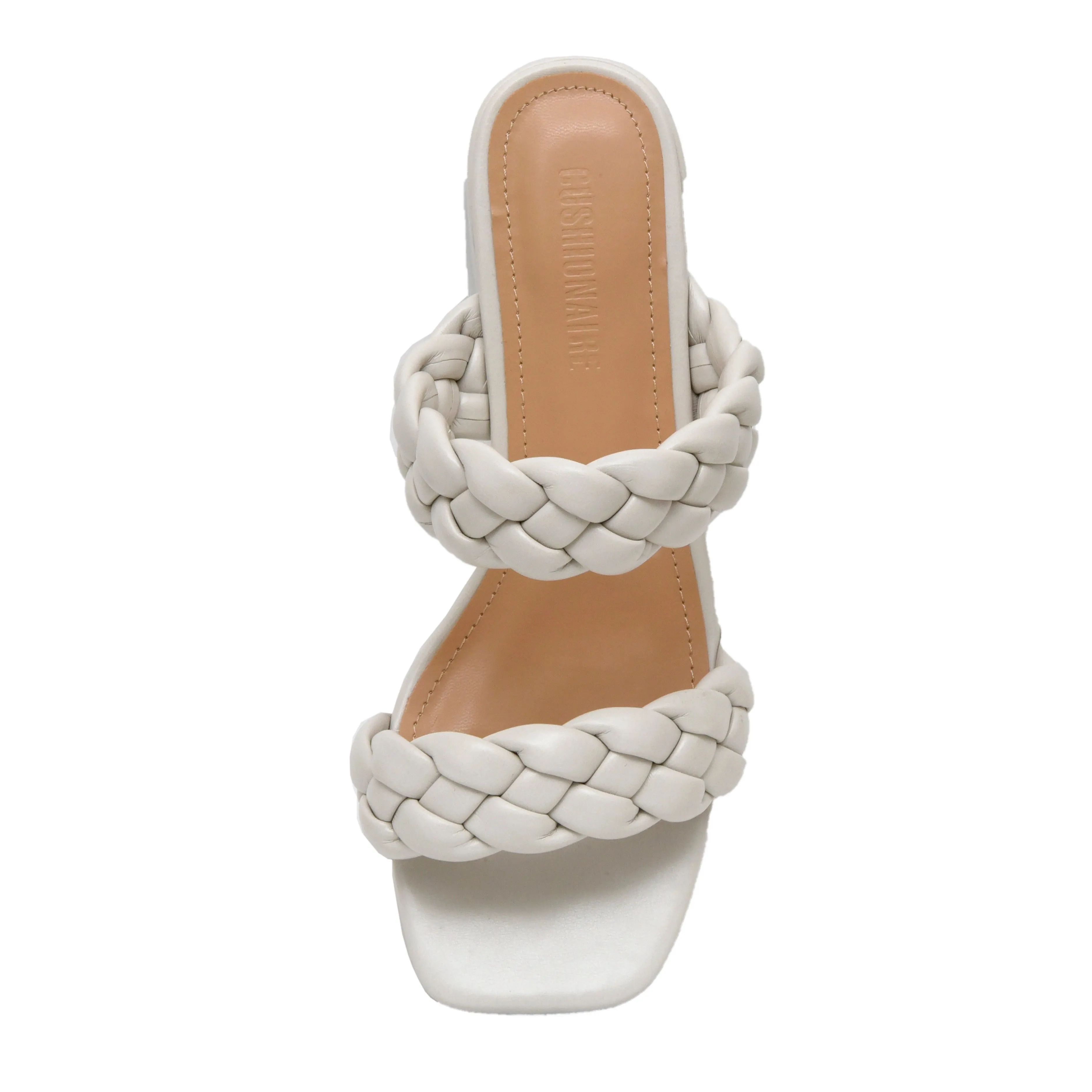 Onyx Braided Heel Sandal