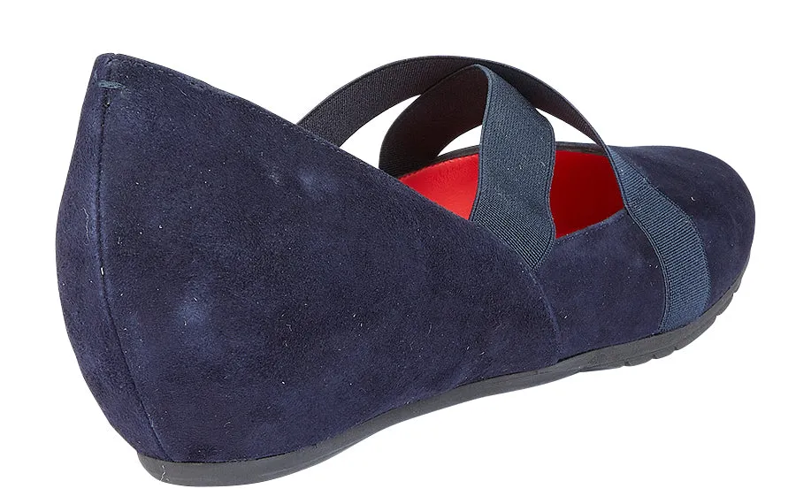 PAS DALIA NAVY SUEDE