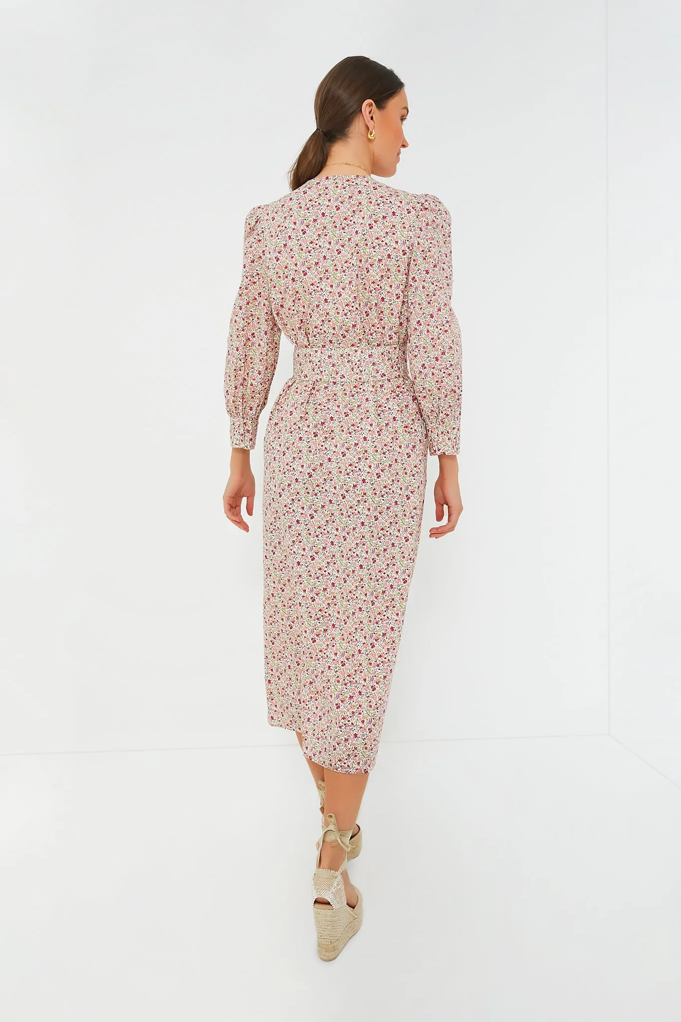 Pink Floral Nellie Maxi Dress