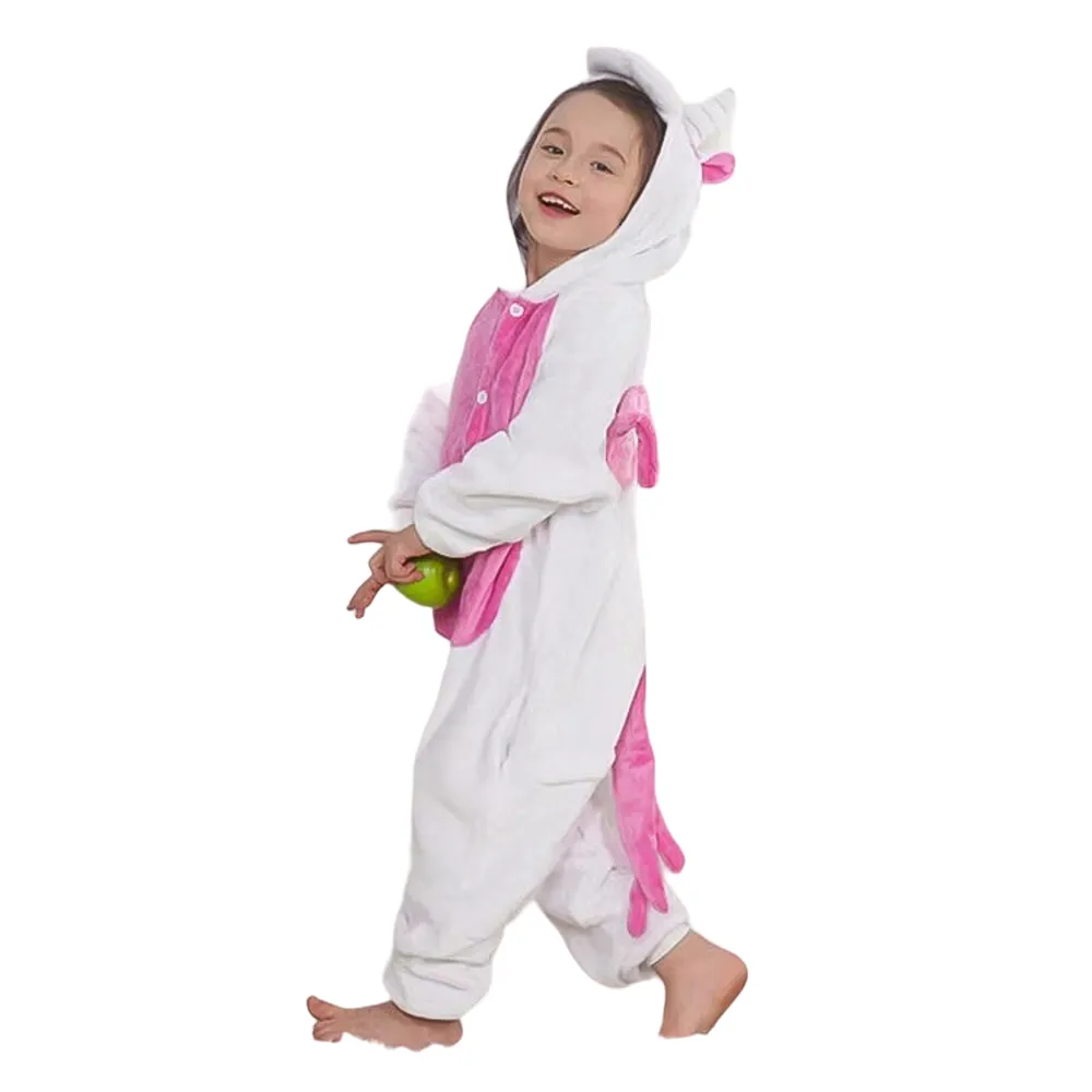 Pink Winged Unicorn Kids Onesie