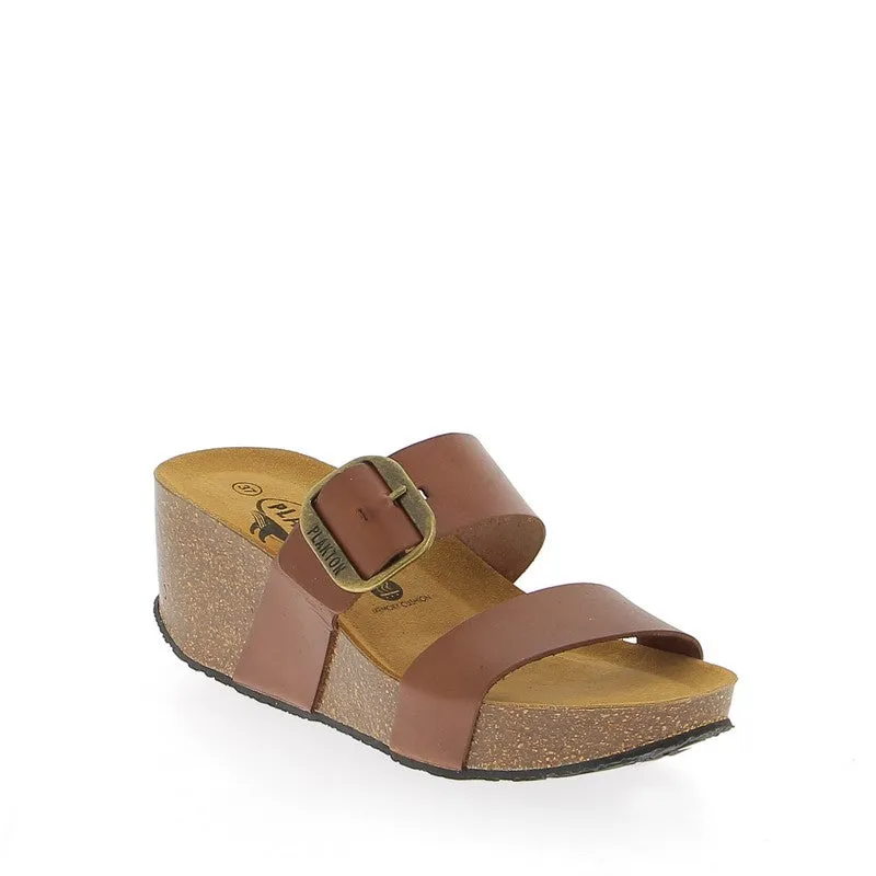 Plakton 873004 Light Brown Wedge Slide