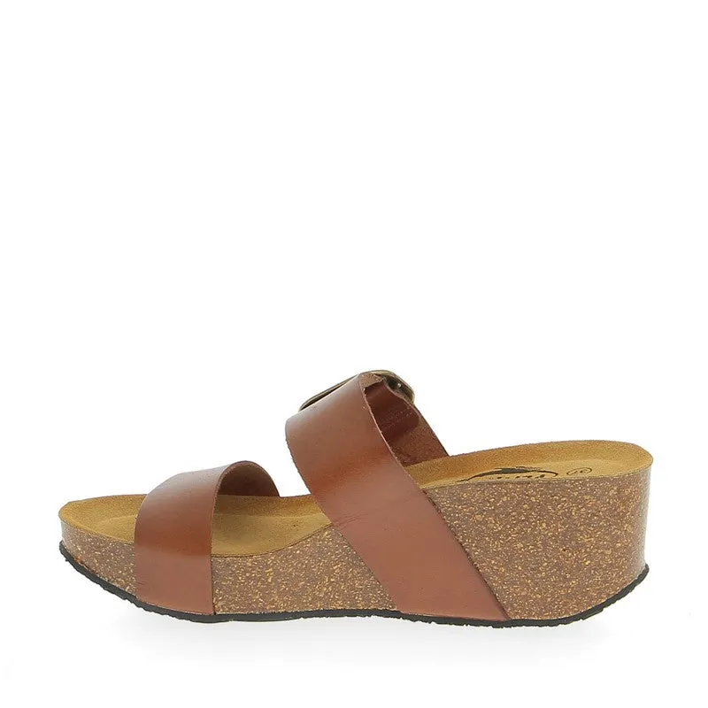 Plakton 873004 Light Brown Wedge Slide