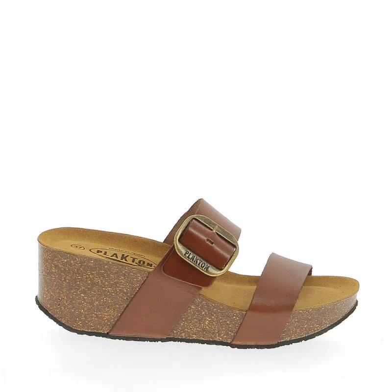 Plakton 873004 Light Brown Wedge Slide