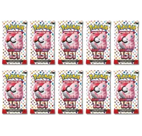 Pokemon Scarlet & Violet 151 | 10 Booster Packs