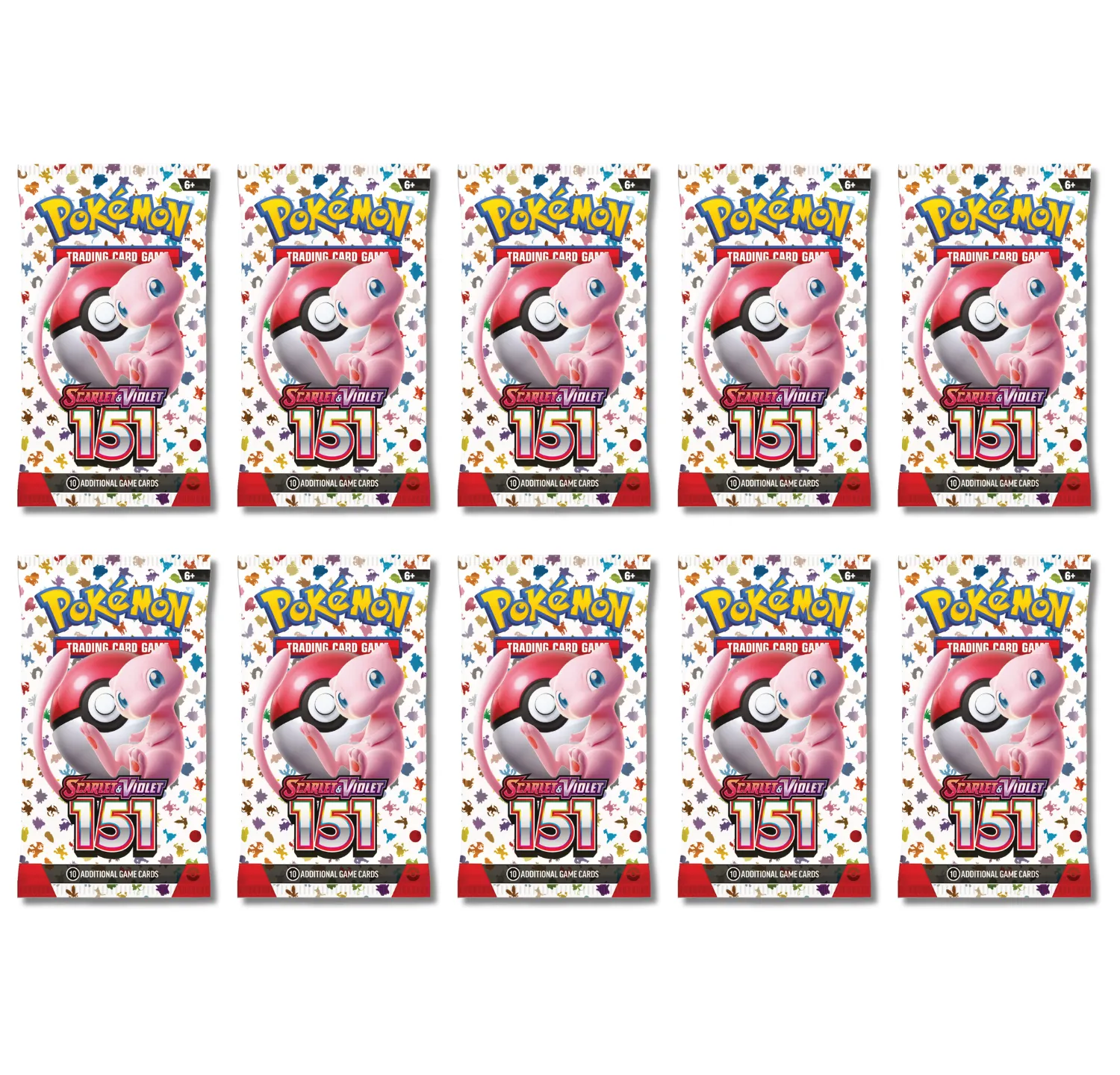 Pokemon Scarlet & Violet 151 | 10 Booster Packs