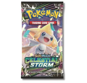 Pokemon Sun & Moon Celestial Storm Booster Pack | Jirachi