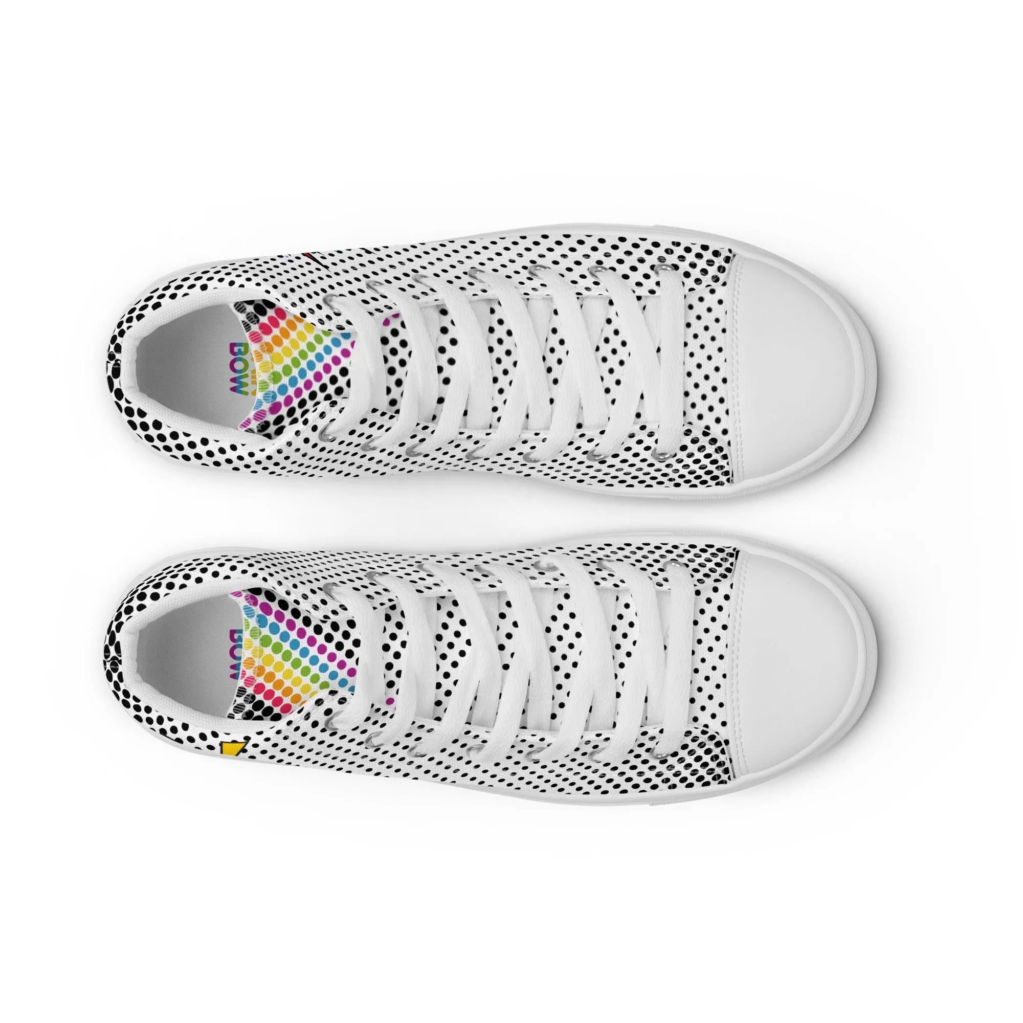 Pow! Pop Art High Top Trainers (female sizes)