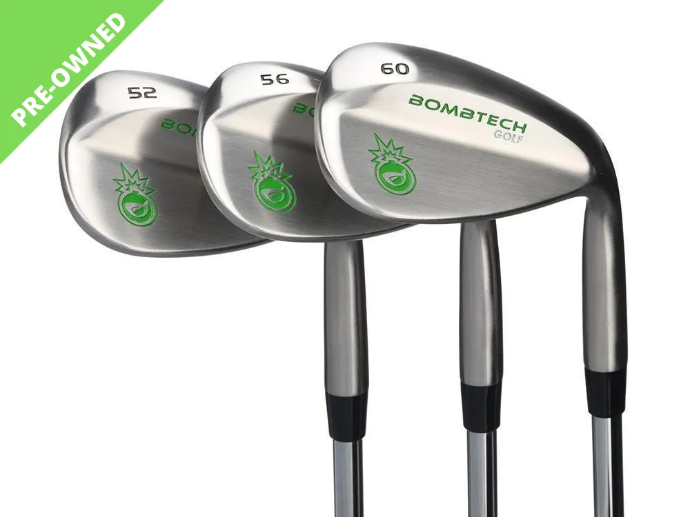 Pre-Owned BombTech 52 56 and 60 Wedge Set