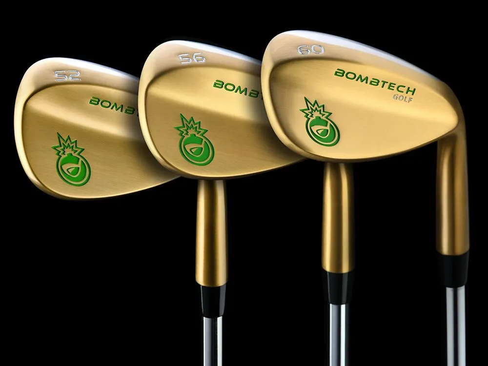 Pre-Owned Limited Edition Gold BombTech 52, 56 and 60 Wedge Set