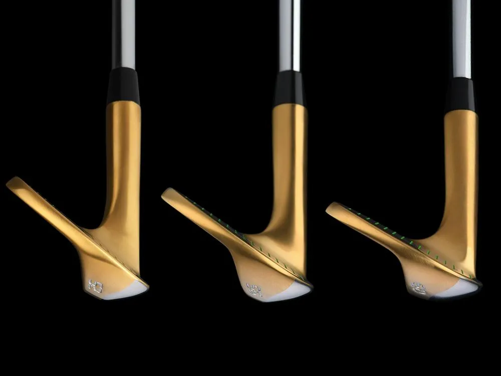 Pre-Owned Limited Edition Gold BombTech 52, 56 and 60 Wedge Set