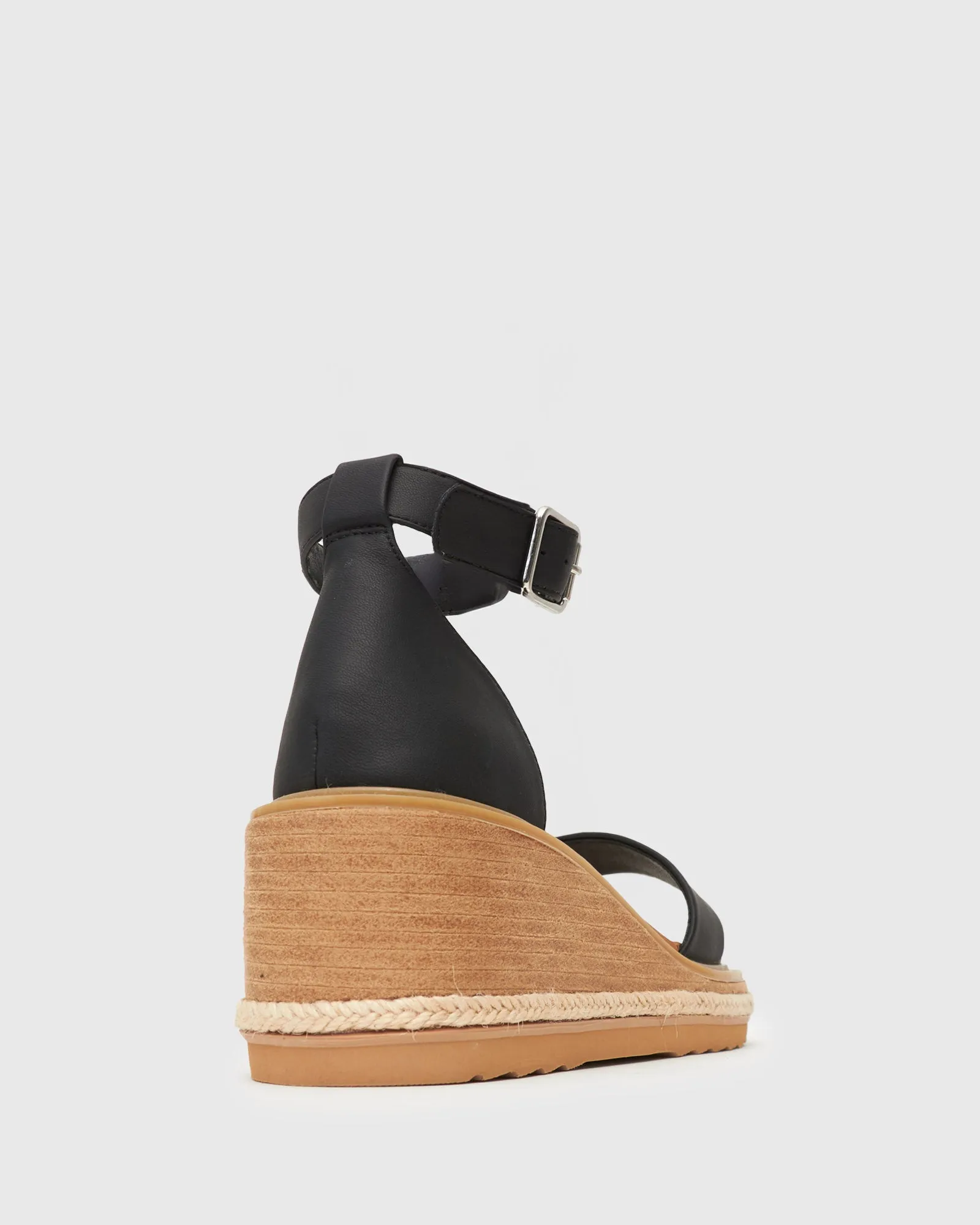 QUEENIE Vegan Wedge Sandals