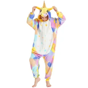 Rainbow Circles Unicorn Kids Onesie