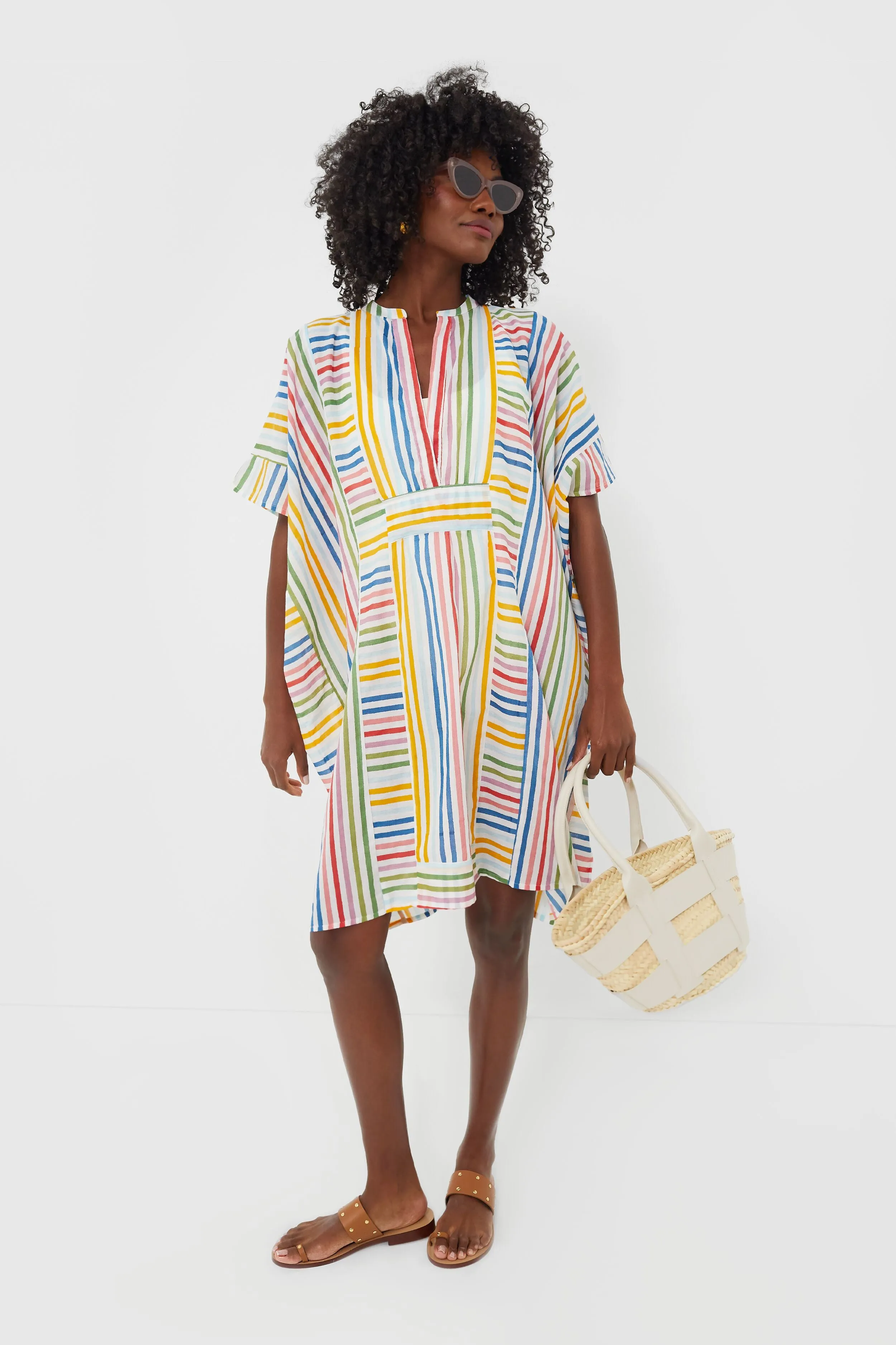 Rainbow Emerson Short Caftan