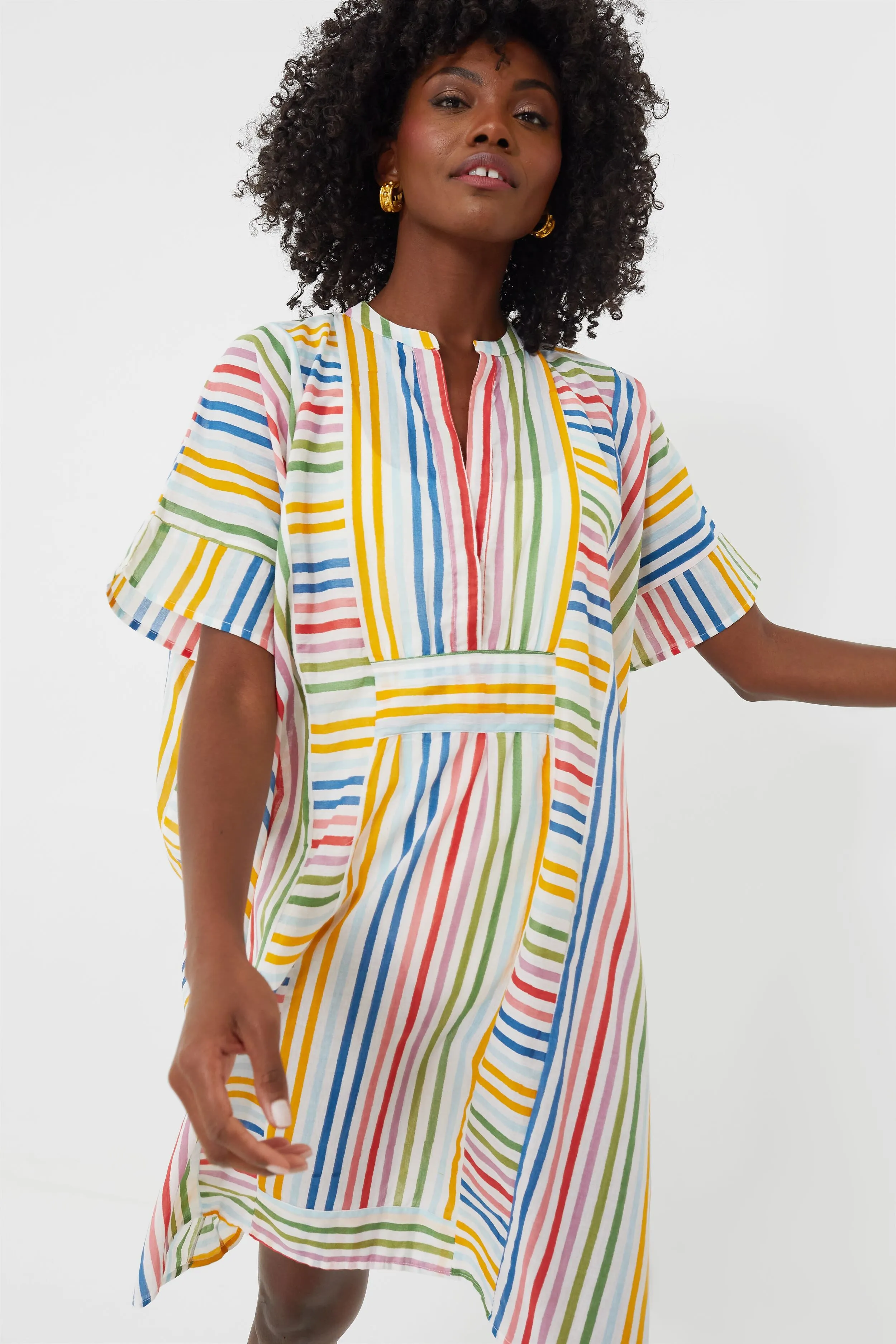 Rainbow Emerson Short Caftan