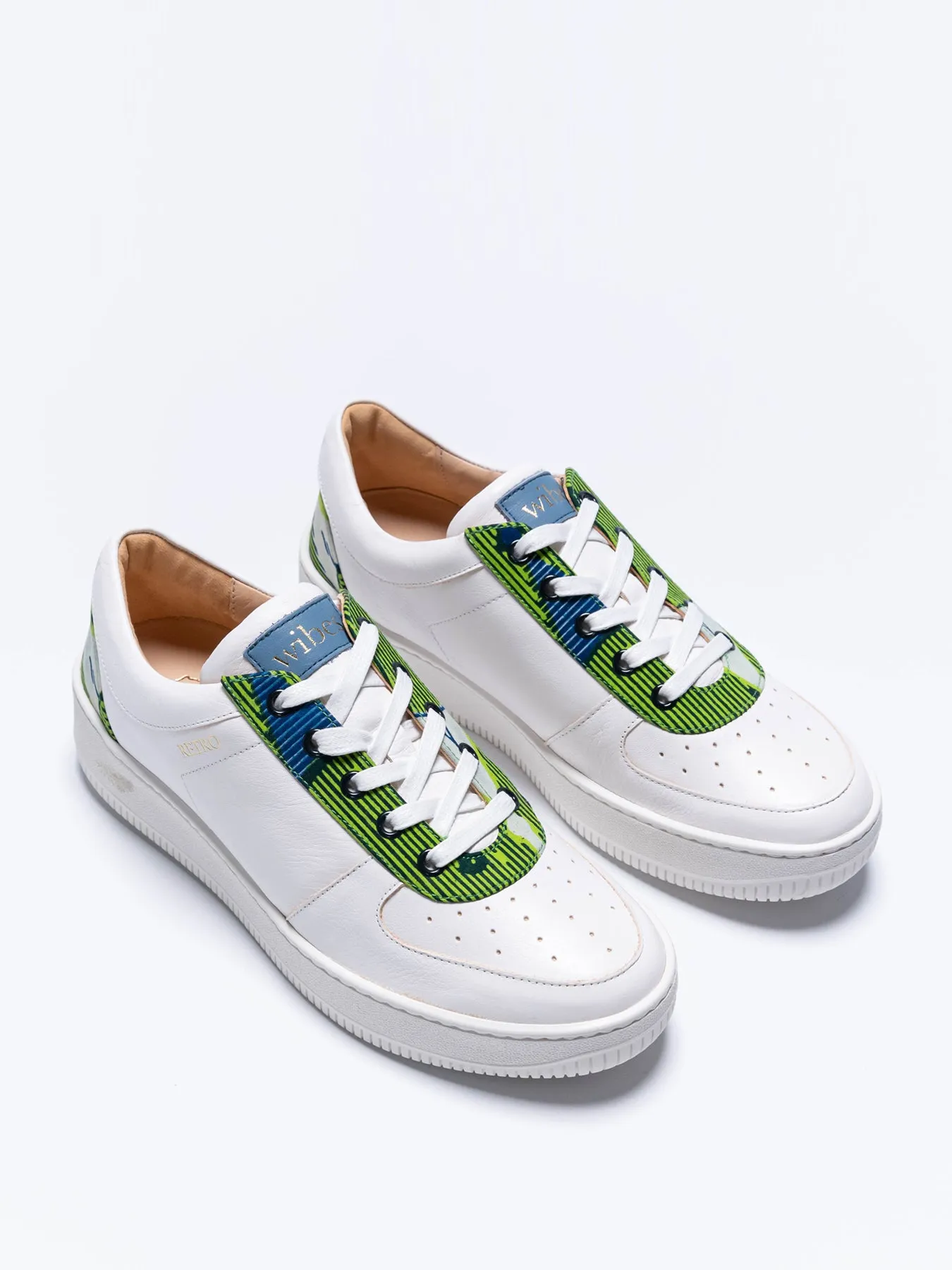 Retro Green Trainers