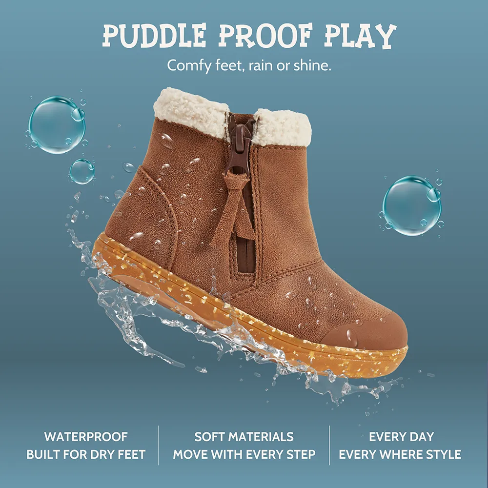 ROOK FLEECE WATERPROOF Ankle Boot | Saddle Tan