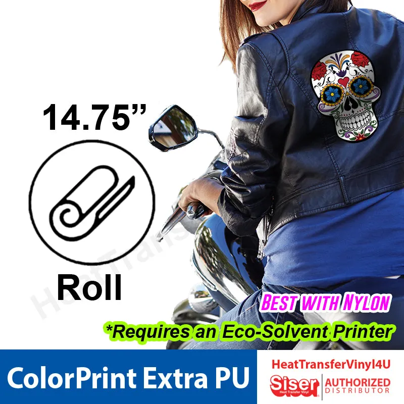 Siser ColorPrint Extra PU (Best with Nylon) 14.75" Roll (Yard)