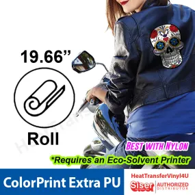 Siser ColorPrint Extra PU (Best with Nylon) 19.66" Roll (Yard)