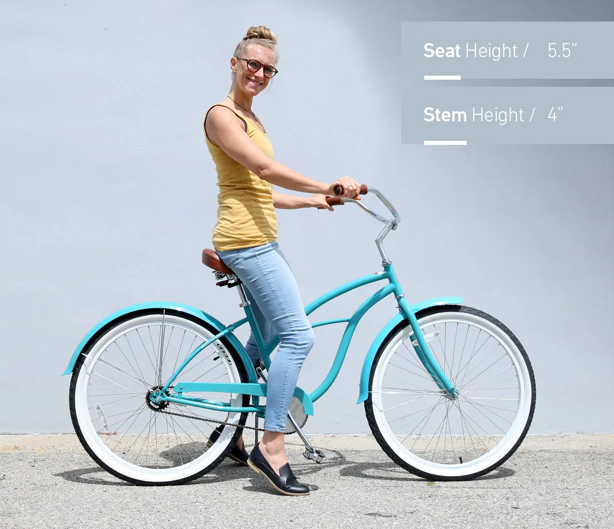 sixthreezero Paisley 3 Speed 26" Women's Beach Cruiser Bike