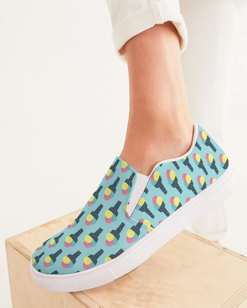 SMF Ice Cream Feminine Slip-On Canvas Shoe