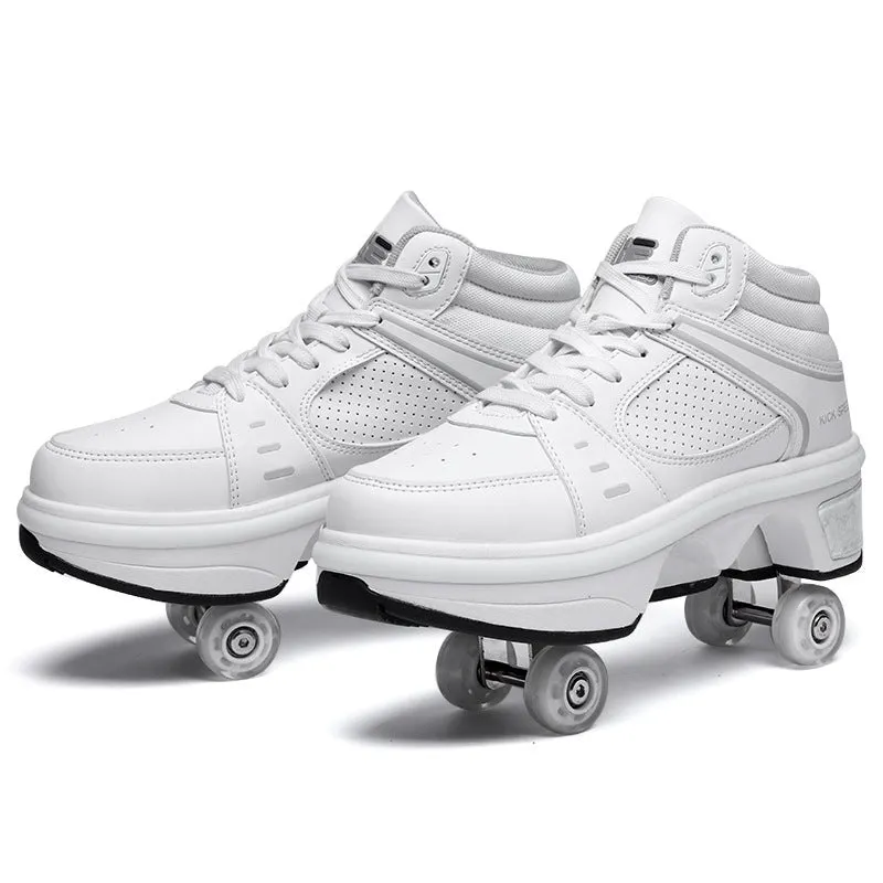 Sneaker Roller Shoes - double-row Roller Skates