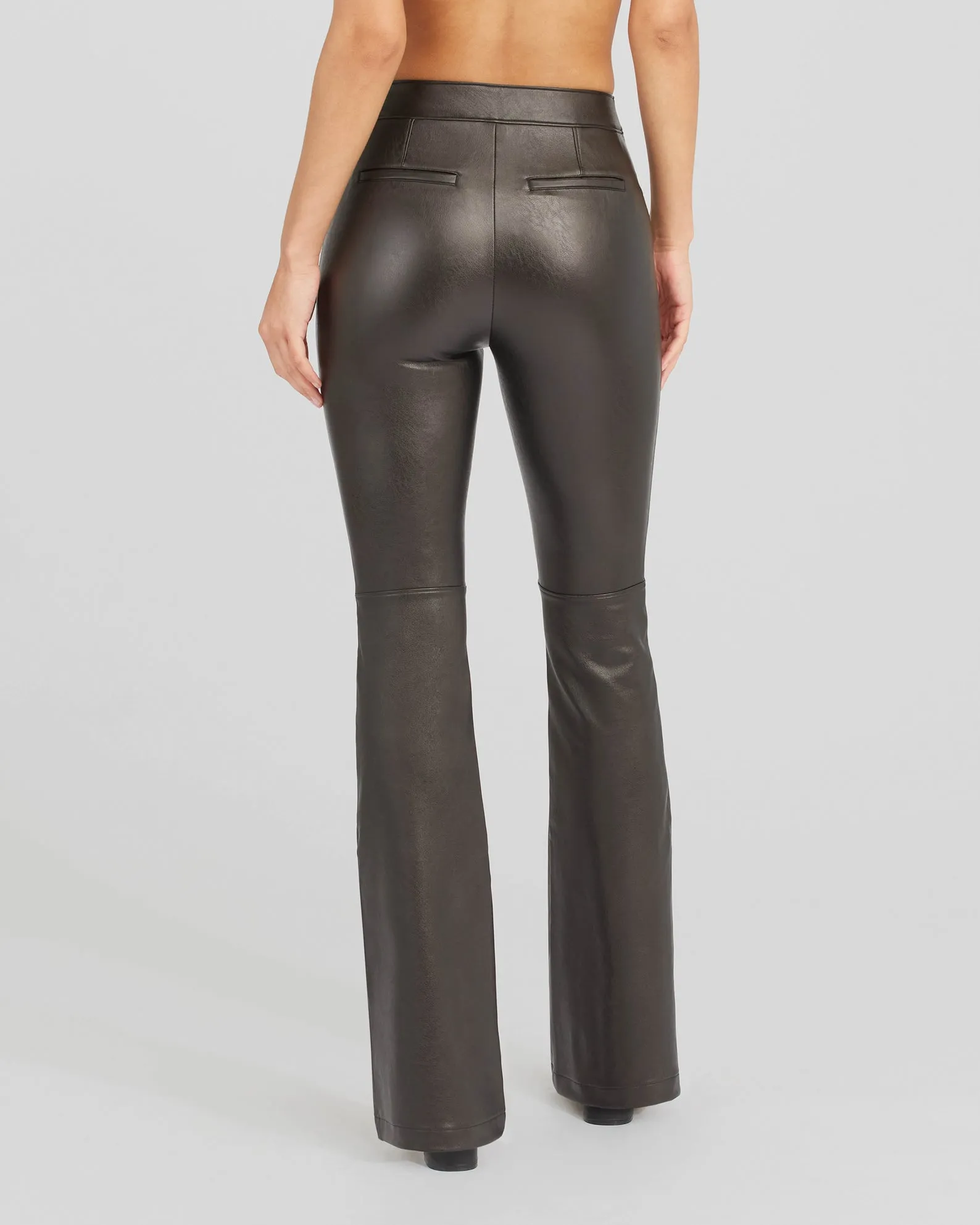 Spanx Leather-Like Flare Pant