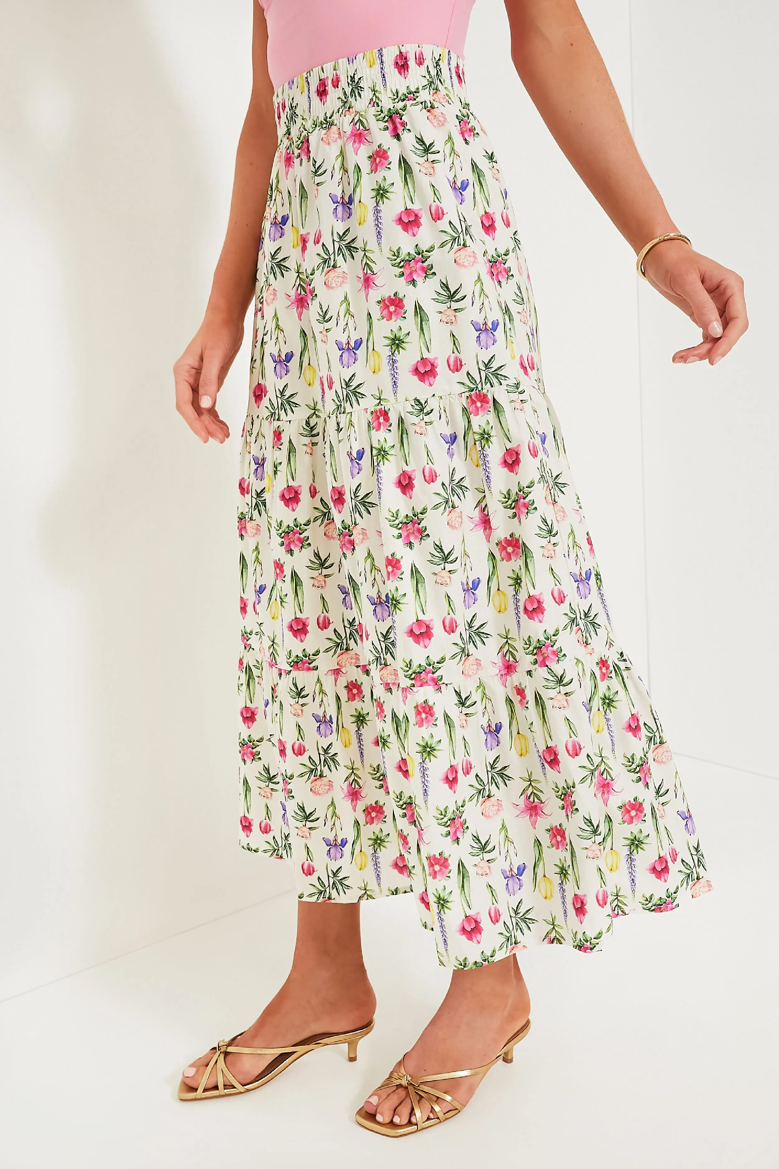 Spring Blooms Evie Maxi Skirt