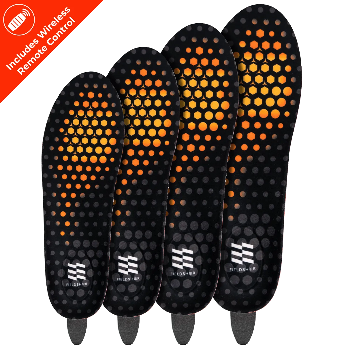 Standard Heated Insoles with Remote Control