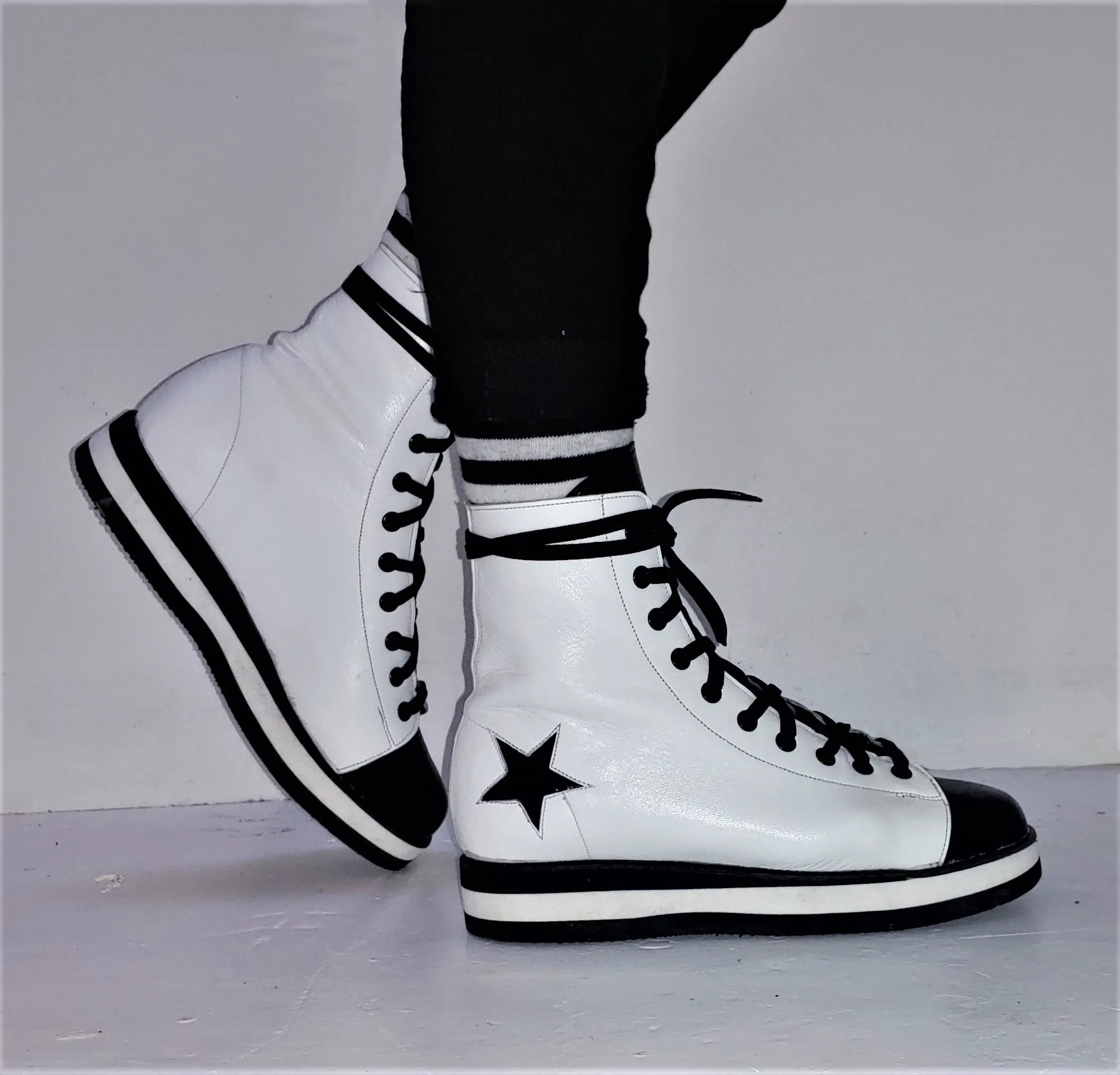 STARDUST 2-Tone Hi Tops