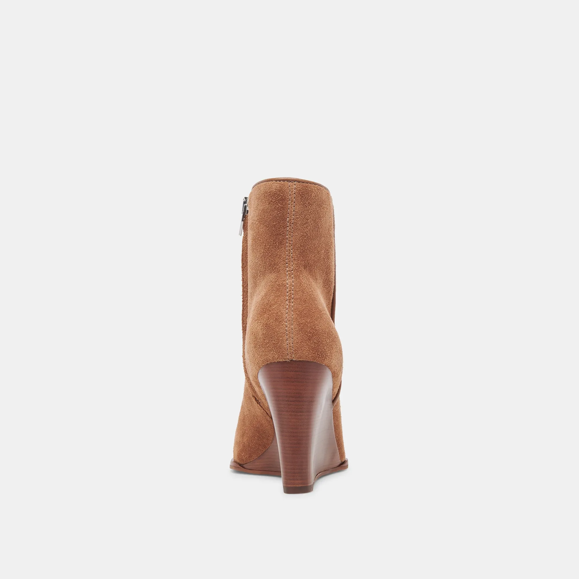 SUSANN BOOTIES CHESTNUT SUEDE