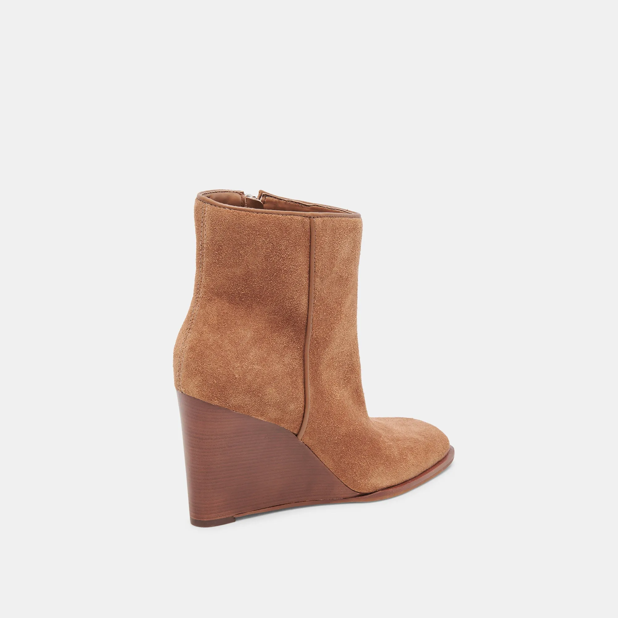 SUSANN BOOTIES CHESTNUT SUEDE