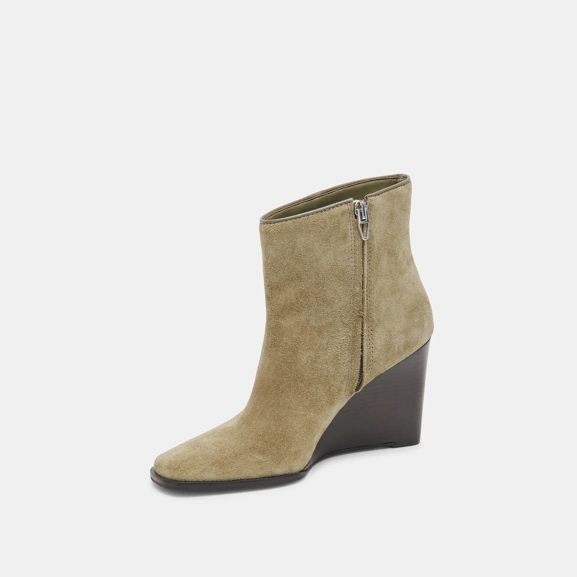 SUSANN BOOTIES MOSS SUEDE