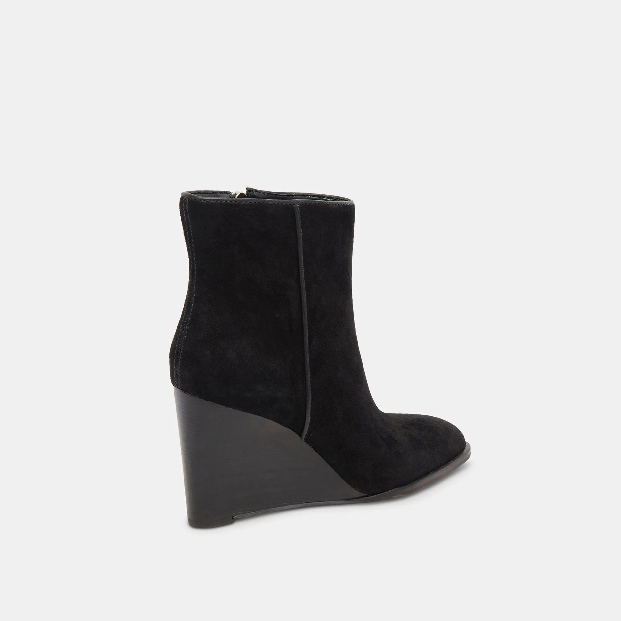 SUSANN WIDE BOOTIES ONYX SUEDE