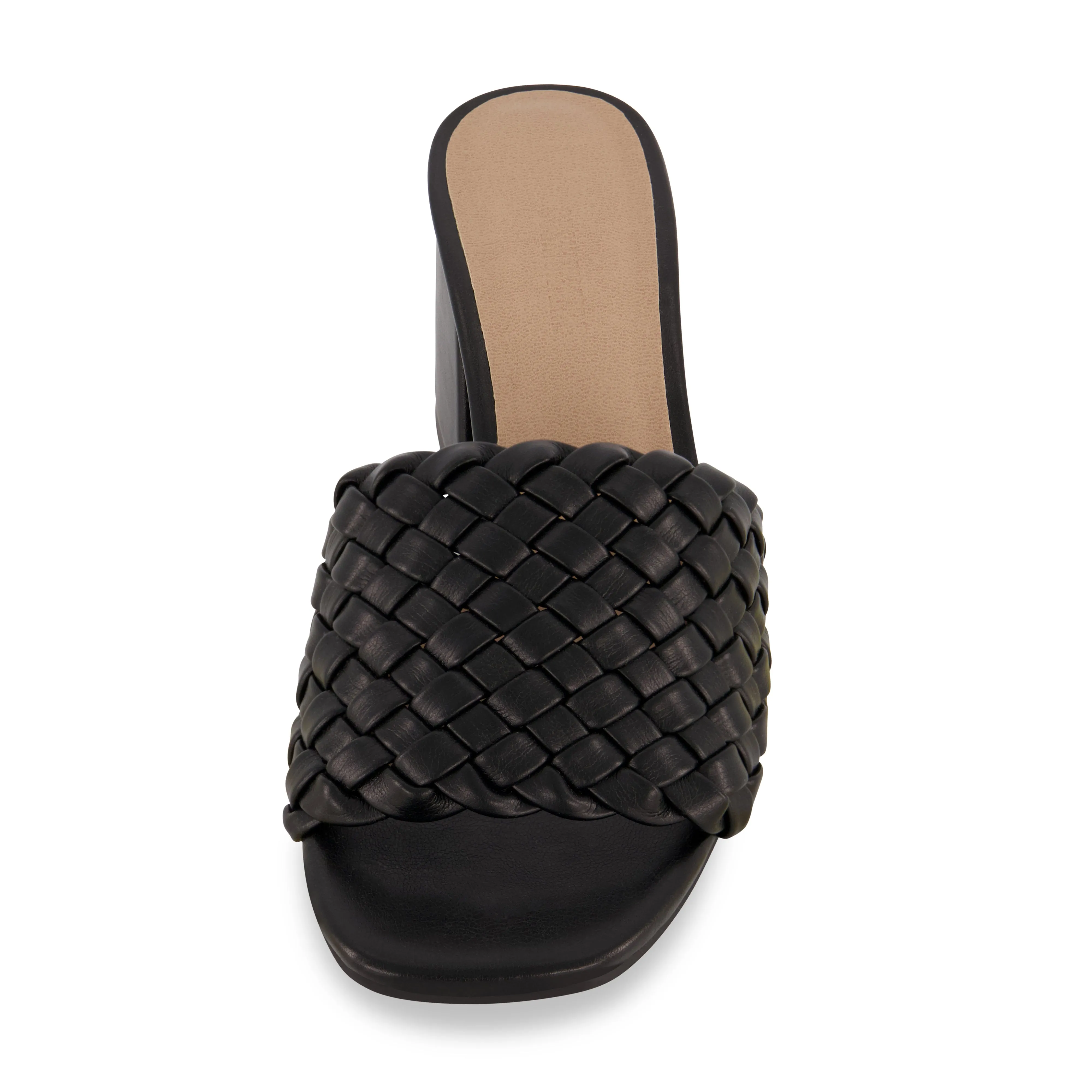 Tasha Woven Block Heel Sandal