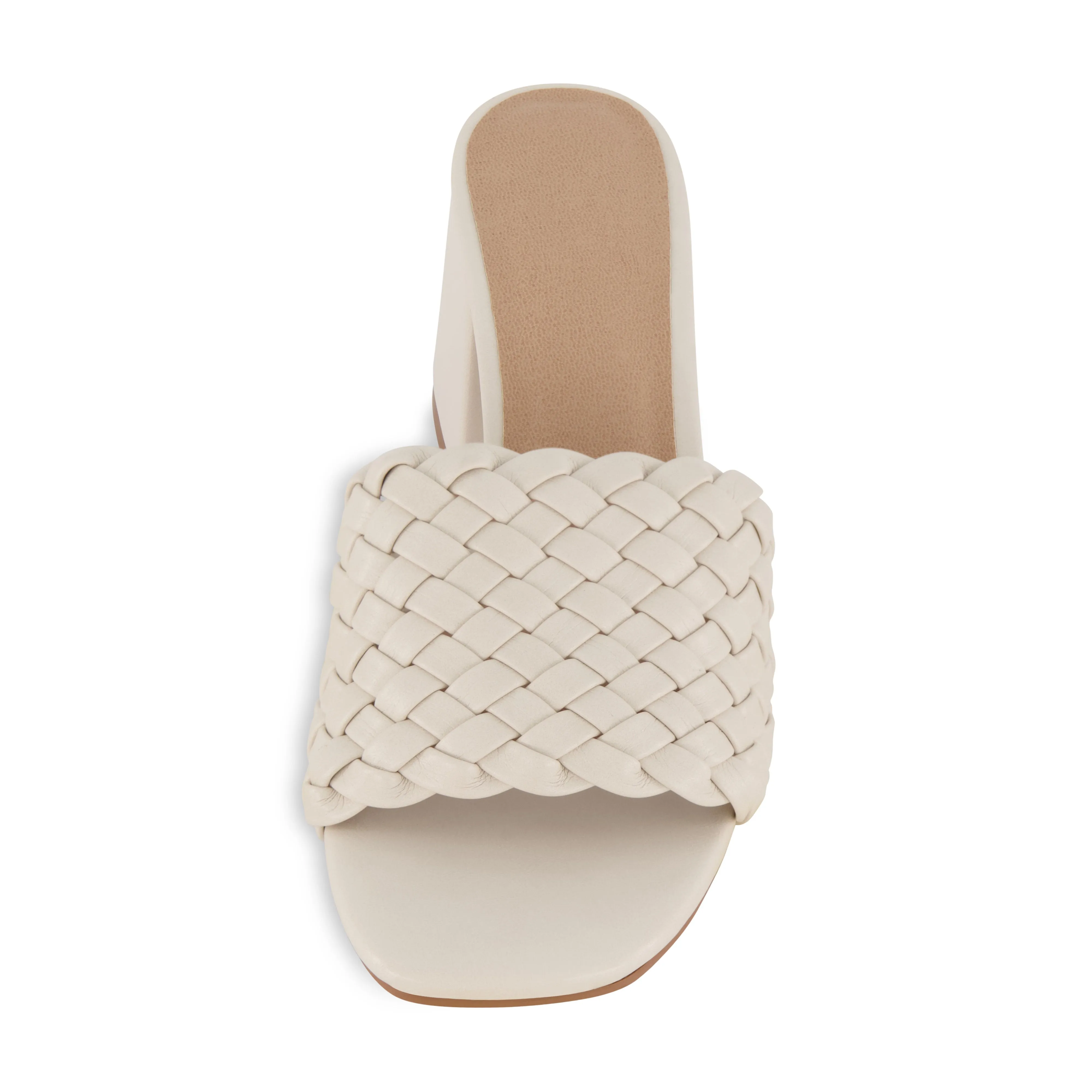 Tasha Woven Block Heel Sandal