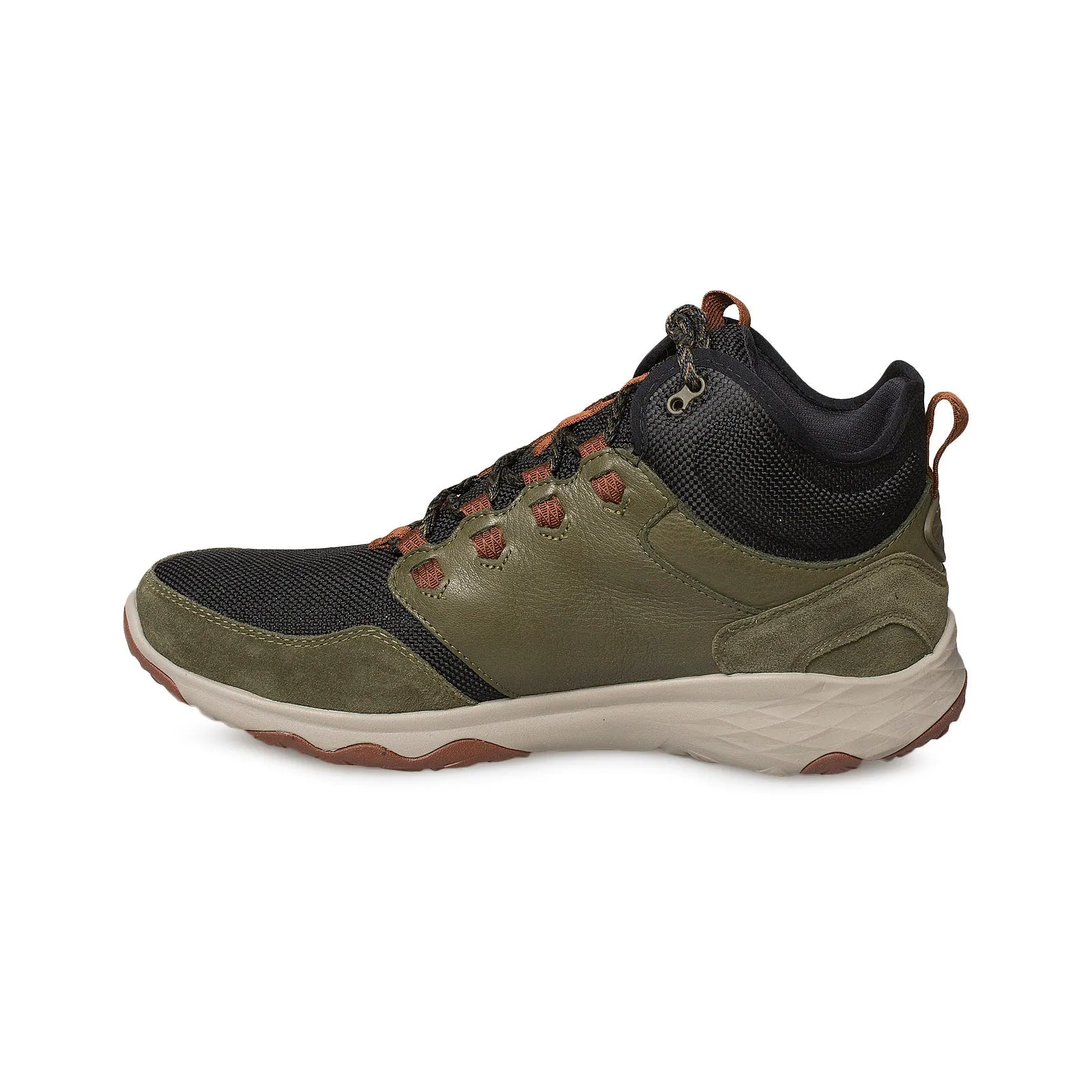 Teva Arrowood Venture Mid WP Dark Olive Shoes - Men's